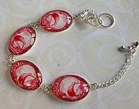 Kiwi Postage Stamp Bracelet