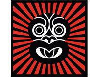 Sunburst Tiki (Red) by Greg Straight