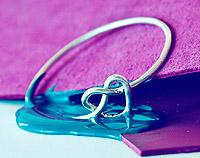 Infinite Heart Bangle