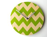 Chevron Wall Clock