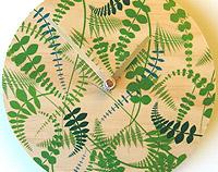 Fern Wall Clock