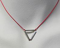 Triangle Necklace - Silver