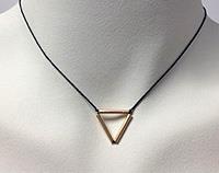 Triangle Necklace - Gold