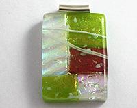 Mosaic Dichroic pendant - Spring Tones