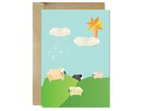 Origami Sheep & Star