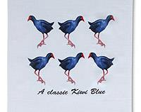 A Classic Kiwi Blue - Tea Towel