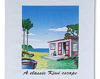 A Classic Kiwi Escape - Tea Towel