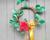 Pohutakawa Christmas Wreath