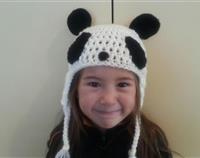 Crochet Panda Hat