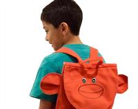 KIDS BACKPACK - ORANGE MONKEY