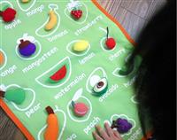 FRUIT FABRIC WALL CHART