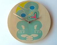 Tiki Wall Clock