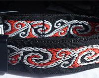 Koru Jacquard Dog Collar. 