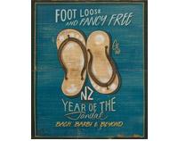 Foot Loose Jandals by Jason Kelly
