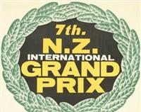 NZ International Grand Prix Poster