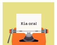 Kia ora! Print by Greg Straight