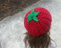 Crochet Tomato Child Hat
