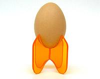 Objectify Rocket Egg Cup